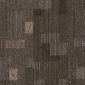 Mohawk Mohawk Basics 24 x 24 Carpet Tile with EnviroStrand PET Fiber in Smoke 96 sq ft per carton EQ302-978